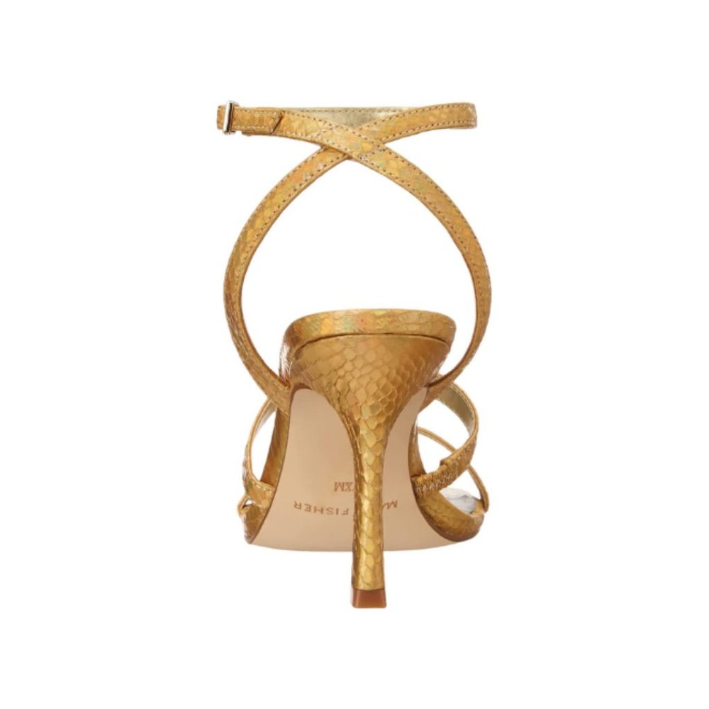 Marc Fisher Strappy Square Toe Heels - Picture 4 of 6